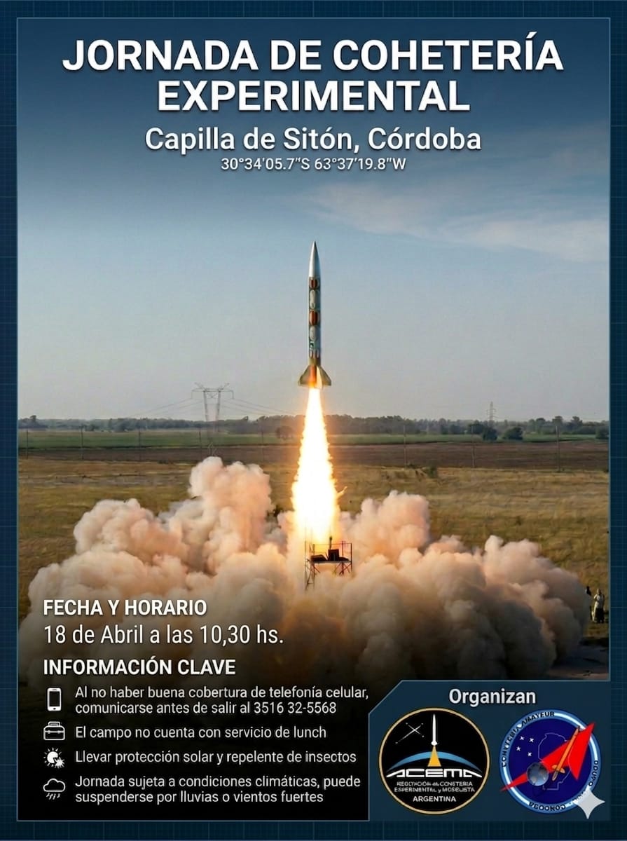 Jornada de Cohetería - ACEMA 🚀